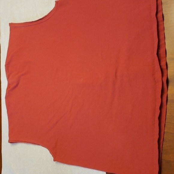 Vintage Jerzees Single Stitch Sleeveless Tank Tee Muscle Shirt Red Lg 45 Chest - Picture 3 of 9